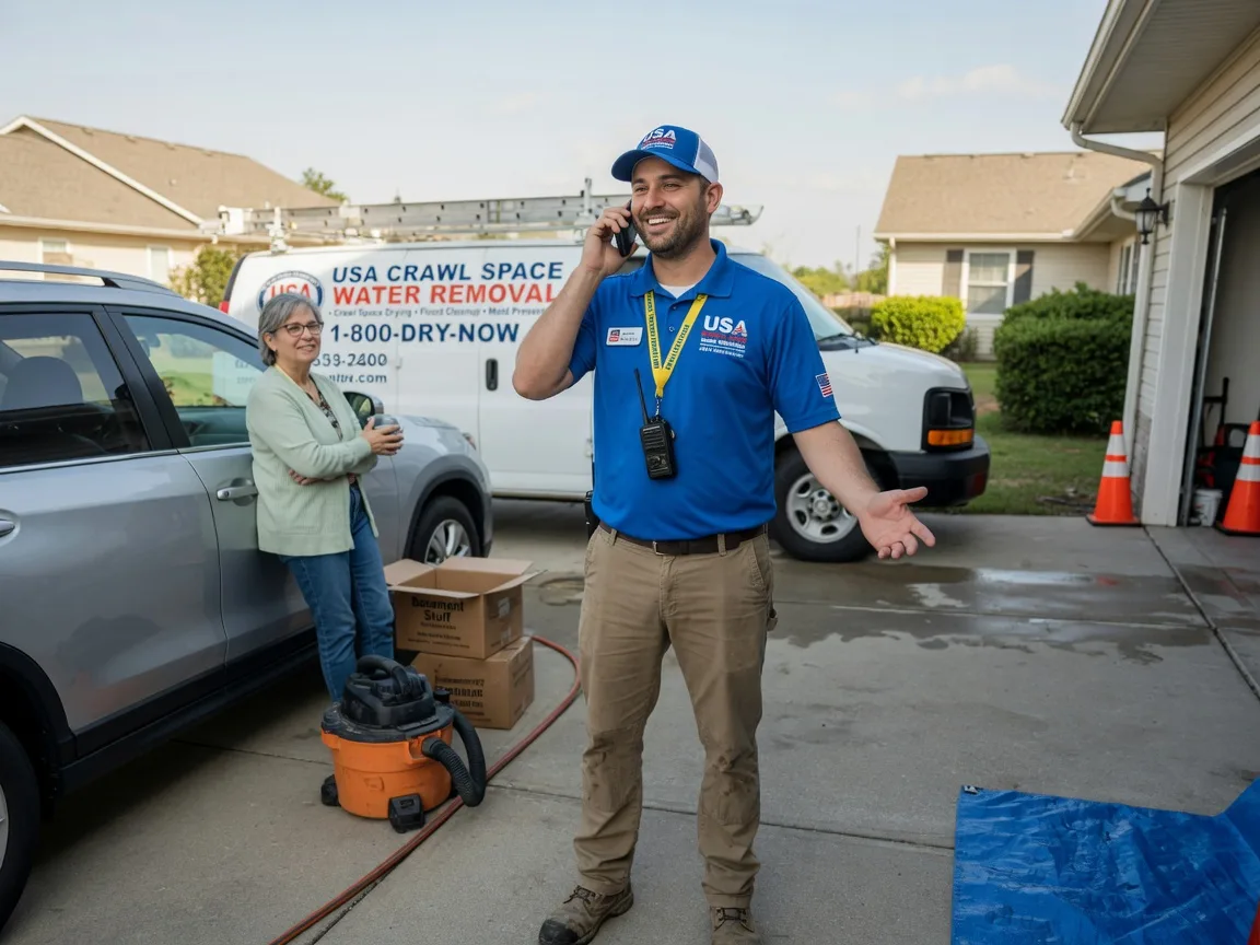 Crawl Space Water Removal White Oak, NC FAQs